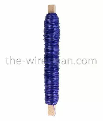 Fil D�co Laqu� 0,50mm x 50m Bleu
