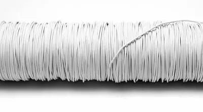 133028-Fil deco laque 0.50mm-Blanc