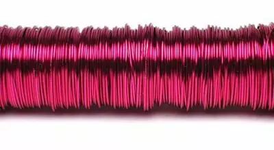 133020-Fil deco laque 0.50mm-Fushia