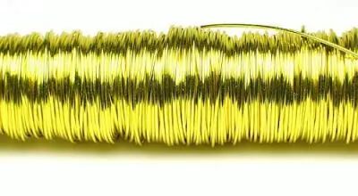 133008-Fil deco laque 0.50mm-Jaune