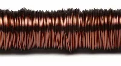 133004-Fil deco laque 0.50mm-Marron