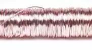Fil D�co Laqu� 0.50mm x 50m Rose
