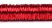 Fil D�co Laqu� 0.50mm x 50m Rouge