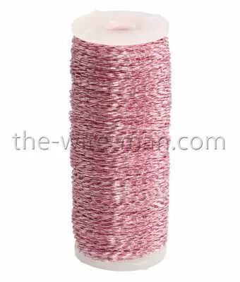 Fil M�tal Bouillon 0,3mm x 140m Rose