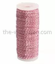 Fil Métal Bouillon 0,3mm x 140m Rose