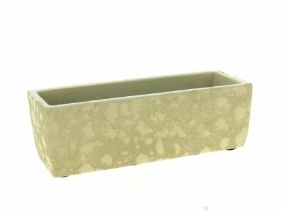 Jardini�re Ciment 19,5x6,5 H6,5 Beige