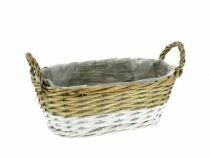 Jardini&egrave;re Osier 25x14 H10 Bicolore