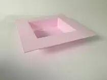 Jardini&egrave;re Plastique Carr&eacute;e 24x24x4,7 Parme