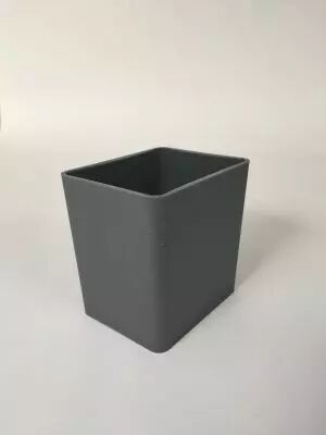 Jardini�re Plastique Rectangle 9x7x10 Anthracite