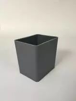 Jardinière Plastique Rectangle 9x7x10 Anthracite