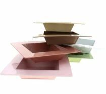 Jardini�re Zinc Carr�e 10x10 H4,5 ass