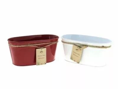 Jardini�re Zinc Maman 19x11 H9 Ass