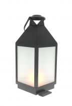 Lanterne Zinc LED 19x19 H48 Noir