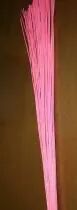 Midollino Rond 80cm x 2mm Rose ( x 125g )