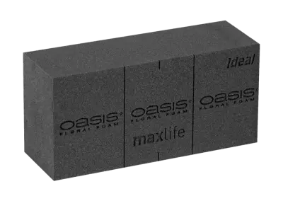 Mousse Brique Ideal 23x11x8 cm Noir ( x 20 )