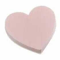 Mousse Coeur D18 Rose + Base ( x 2 )