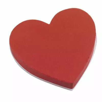 Mousse Coeur D18 Rouge
