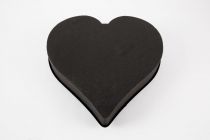 Mousse Coeur Eychenne All Black 50 cm Noire x 2