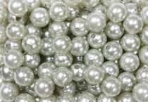 Perles 10mm Argent x 115