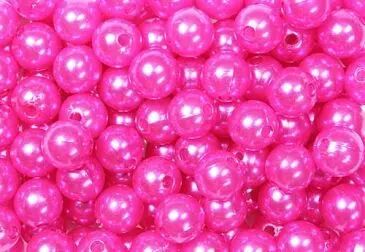 Perles 10mm Fushia