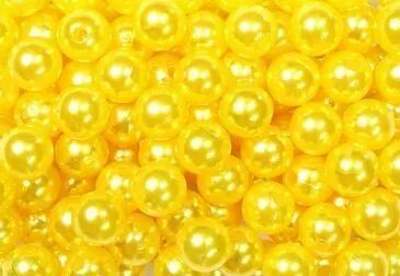 Perles 10mm Jaune