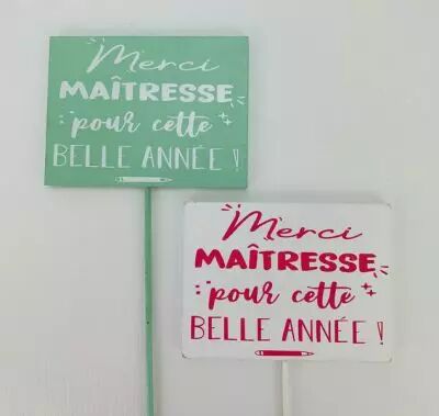 Pic Bois \ Merci Ma�tresse\  8x6 H30 ass ( x 12 )