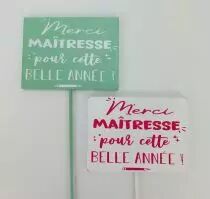 Pic Bois \ Merci Maîtresse\  8x6 H30 ass ( x 12 )