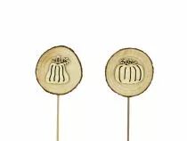 Pic Bois Citrouille D6 H25 ass ( x 12 )