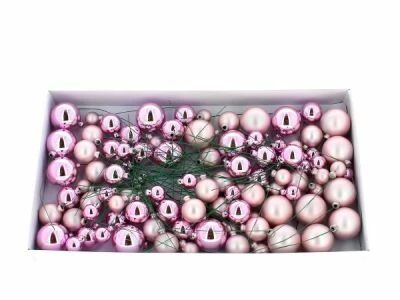 Pic Boule 2/3/4 cm Rose ( x 100 )