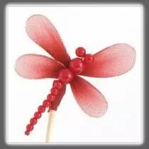 Pic LIBELLULE Rouge