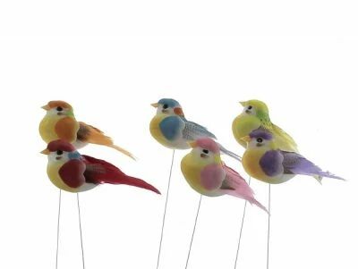 Pic Oiseau 9,5cm H15 ass ( x 12 )
