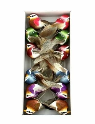 Pic Oiseau10cm H15 ass ( x 12 )