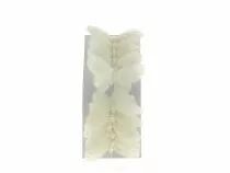 Pic Papillon 11x6 H15 Blanc ( x 12 )