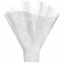 Poche Bouquet Ballad 50x56x15 Blanc x 50