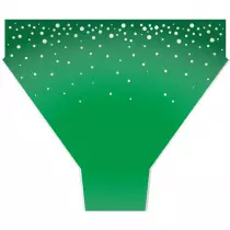 Poche Bouquet Universe 50x54x15 Vert X 50