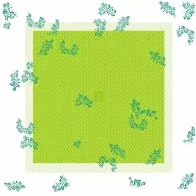 Rame Polypro Eva 60x60 Vert ( x 100 )