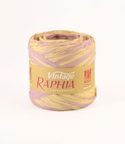 Raphia Vintage 200m Ivoire/Rose
