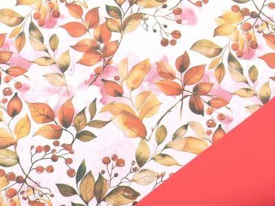 Rouleau Bulle Automne 0,70x40m Rouge