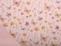 Rouleau Bulle Butterflies 0,70x40m Rose