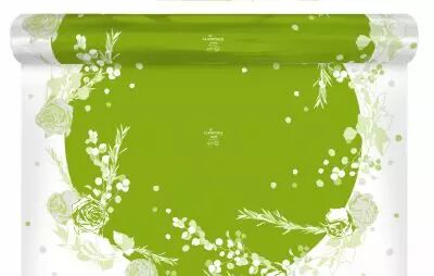 Rouleau Bulle Carr� C�lestine 0,80x40m Vert