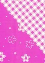 Rouleau Bulle Double Vichy 0,60x50m Fushia