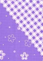 Rouleau Bulle Double Vichy 0,60x50m Lilas