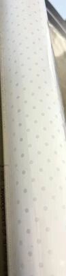Rouleau Bulle Pois 0,70x40m Blanc
