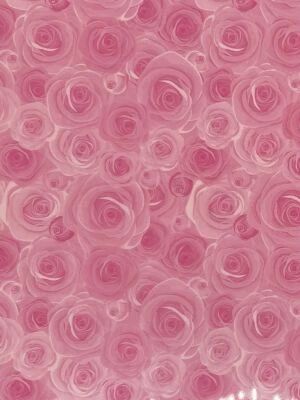 Rouleau Bulle Roselline 0,70x50m Cyclamen