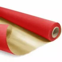 Rouleau Duo Kraft  0,79x40m Rouge/Or