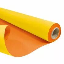 Rouleau Duo Kraft 0,79x40m Jaune/Orange