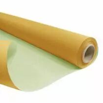 Rouleau Duo Kraft 0,79x40m Ocre/Vert