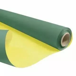 Rouleau Duo Kraft 0,79x40m Vert/Jaune