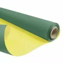 Rouleau Duo Kraft 0,79x40m Vert/Jaune