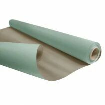 Rouleau Duo Kraft 0,79x40m Vert Sauge/Champagne
